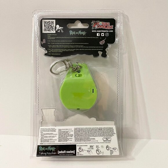 Worlds Coolest Rick and Morty Talking Keychain Super Impulse - Picture 6 of 16